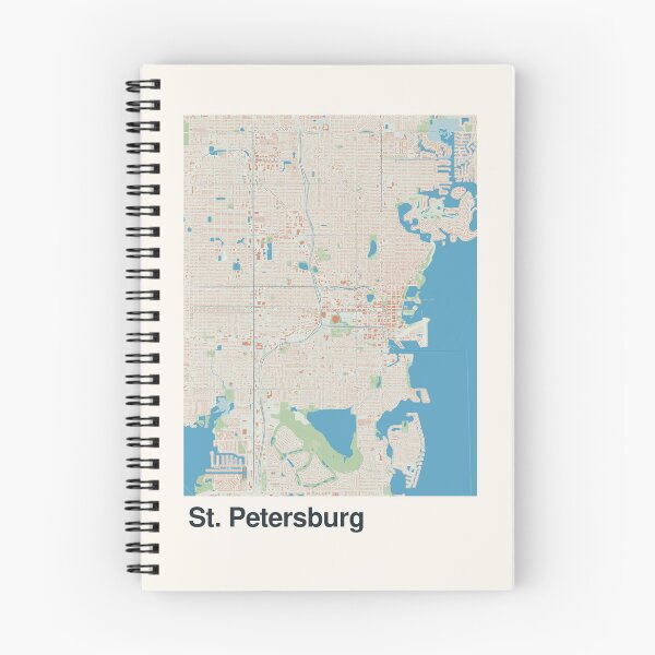 Item preview, St. Petersburg Minimalistic Map Art designed and sold by MapsNerd.