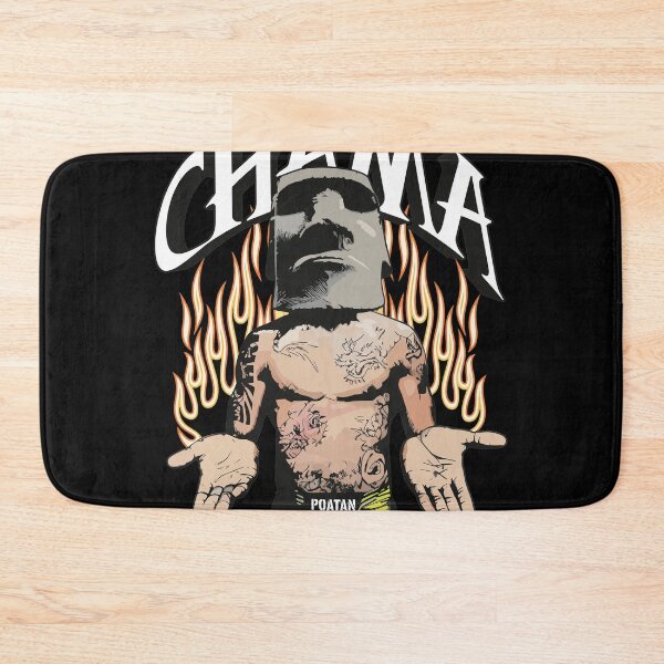Item preview, Chama Poatan Moai Statue MMA Fighter Design designed and sold by Dannchamberger.