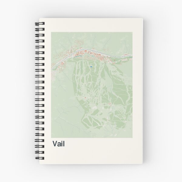 Item preview, Vail Minimalistic Map Art designed and sold by MapsNerd.