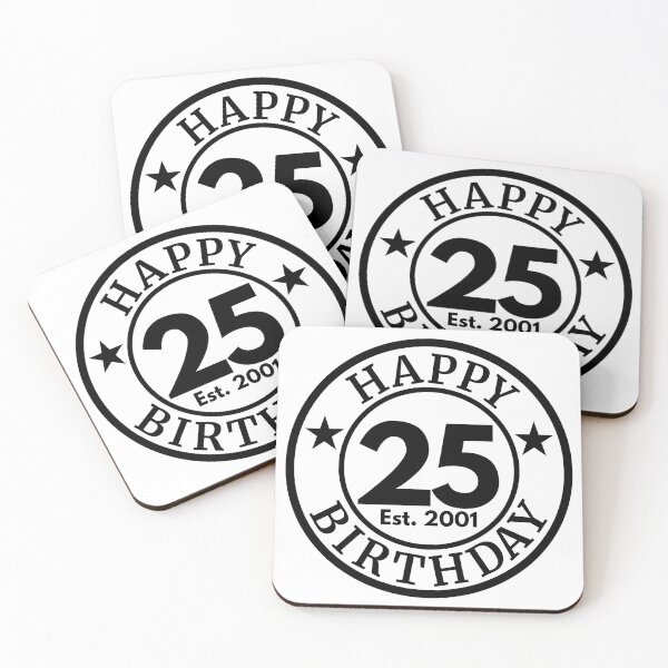 Item preview, 25th Birthday | 2001 Birthday Gift designed and sold by highflycrafts.
