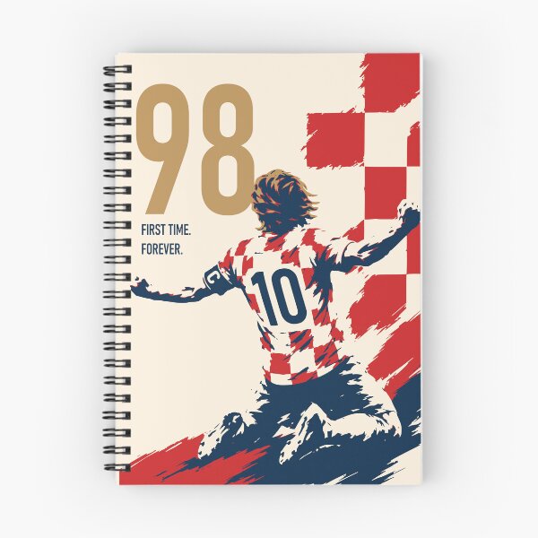 Item preview, 1998 Football Art | Number 10 Soccer Celebration Print | First Time Forever Print | Croatia Inspired Football Art designed and sold by Studio pod Burom.