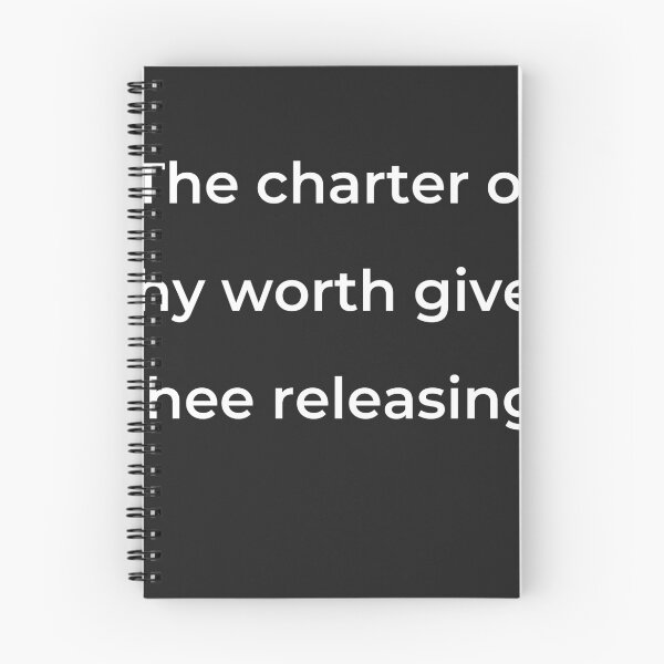 Item preview, “The charter of thy worth gives thee releasing;” - print white designed and sold by ariksworld.