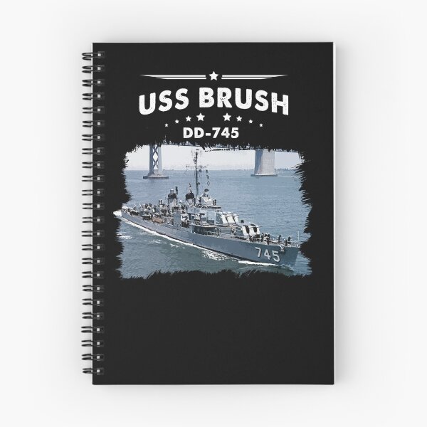 Item preview, USS Brush, Navy Veteran Mens Gift Idea Husband, Dad, Grandpa, Papa designed and sold by Timeless Bond Designs.