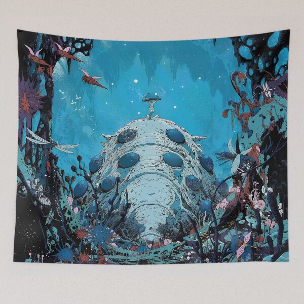 Item preview, art another world [[nausicaas]] go -%[ghiblis]%- flying aways  designed and sold by liyavhushop.