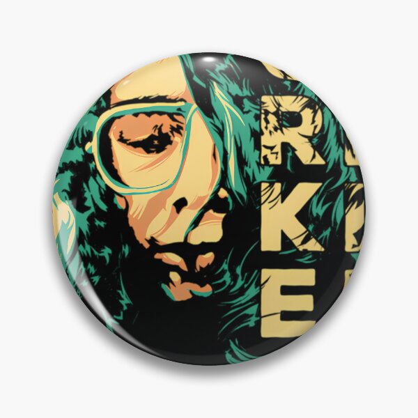 Item preview, Burke Shelley Face Yellow and Green designed and sold by OceanTrace.
