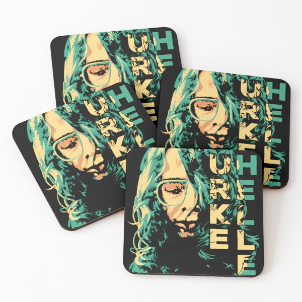 Item preview, Burke Shelley Face Yellow and Green designed and sold by OceanTrace.