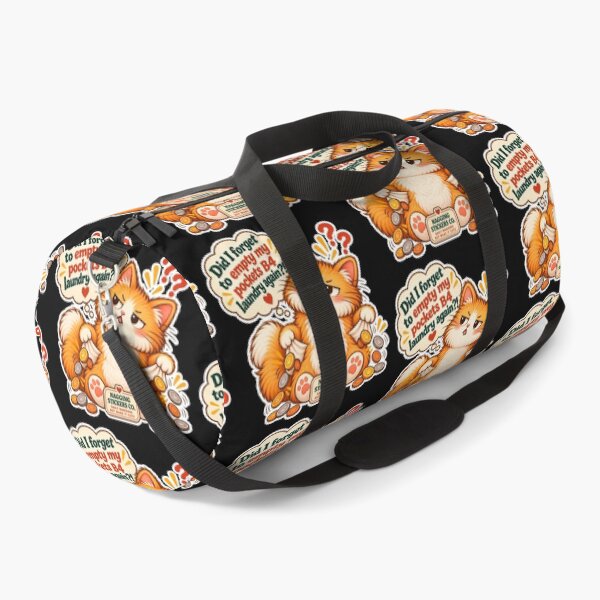 Item preview, NAGGINGCAT3 BY NAGGINGSTICKERSCO. DID I FORGET TO EMPTY MY POCKETS B4 LAUNDRY AGAIN?! MUNDANE COLLECTION | BLACK Edition | No.02 designed and sold by LaMaisonOfMY.
