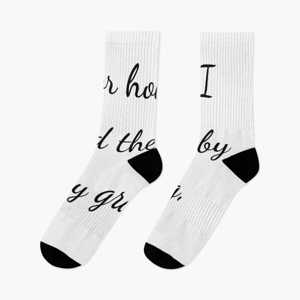 Item preview, “For how do I hold thee but by thy granting,” - handwriting black designed and sold by ariksworld.