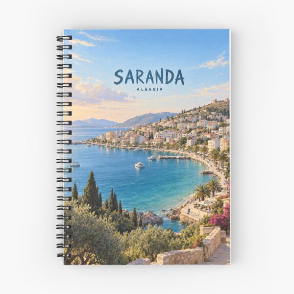 Item preview, Saranda Painterly Albanian Riviera Impression designed and sold by MichaeIRellov.
