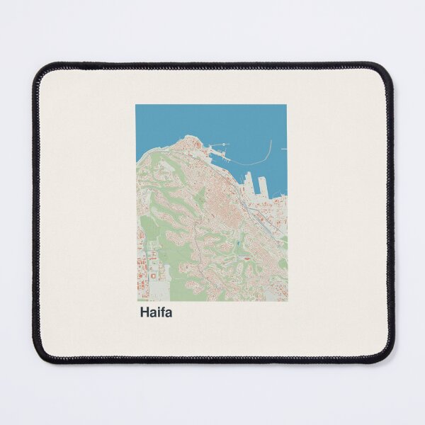 Item preview, Haifa Minimalistic Map Art designed and sold by MapsNerd.