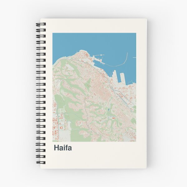 Item preview, Haifa Minimalistic Map Art designed and sold by MapsNerd.