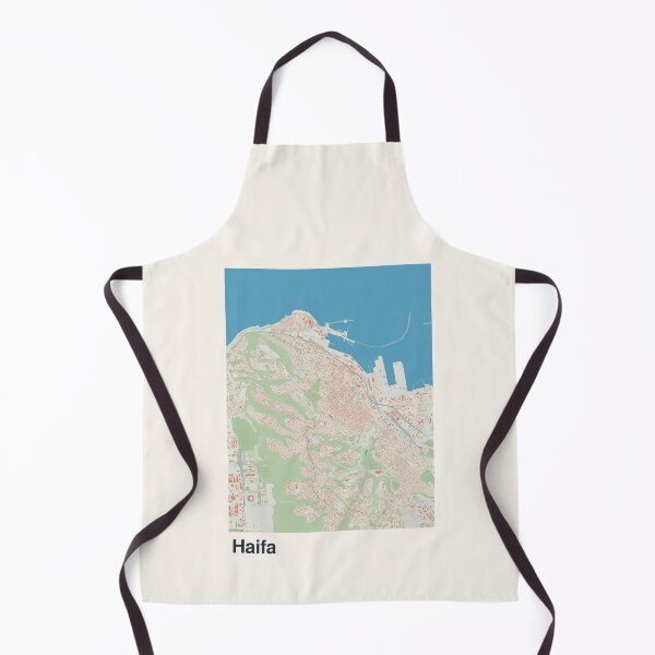 Item preview, Haifa Minimalistic Map Art designed and sold by MapsNerd.