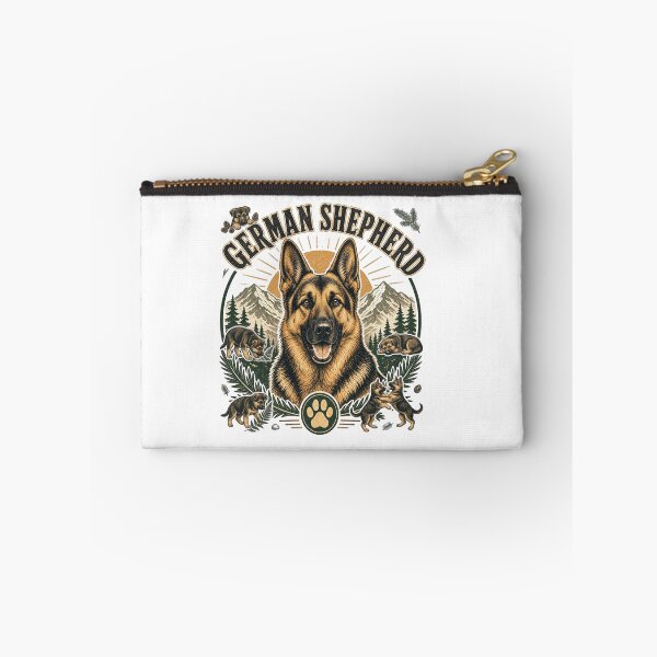 Item preview, German Shepherd and her puppies designed and sold by GoodPlaceToShop.