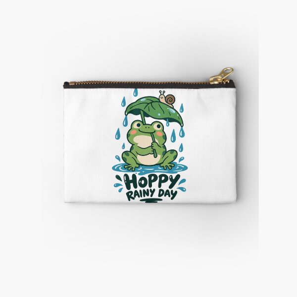 Item preview, Hoppy Rainy Day – Cute Frog and Snail Adventure designed and sold by zzz888.
