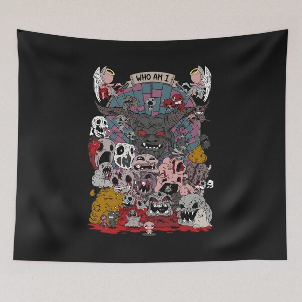 Item preview, Who Am I Grotesque Monster Child Demon Angel Banner designed and sold by RosaCouch2.