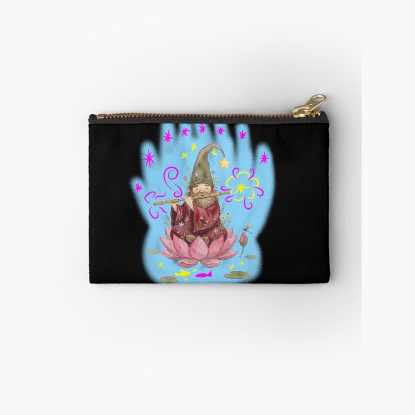 Item preview, Magical Forest Gnome Lotus Meditation designed and sold by VriaStudio.