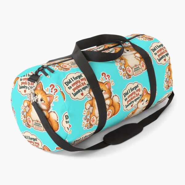 Item preview, NAGGINGCAT3 BY NAGGINGSTICKERSCO. DID I FORGET TO EMPTY MY POCKETS B4 LAUNDRY AGAIN?! MUNDANE COLLECTION | AQUA Edition | No.01 designed and sold by LaMaisonOfMY.