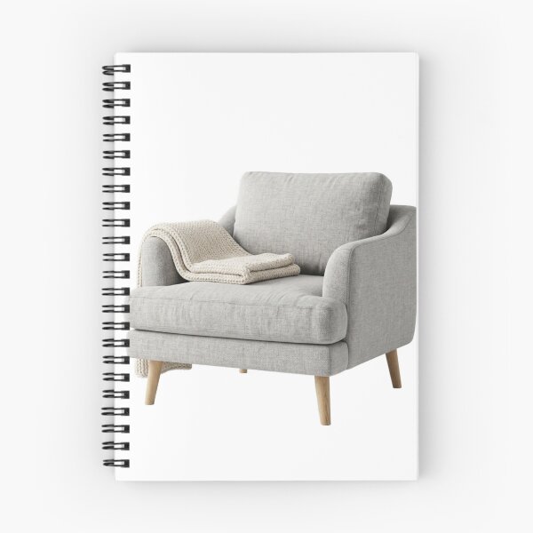 Item preview, Relaxing Weekend Armchair & Throw 3D Minimalist Art designed and sold by meghnad.