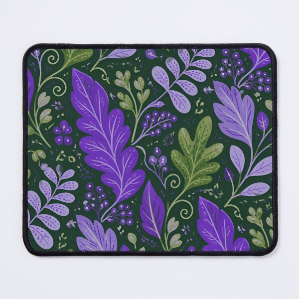 Item preview, Purple and green leaves designed and sold by Heaven1111.