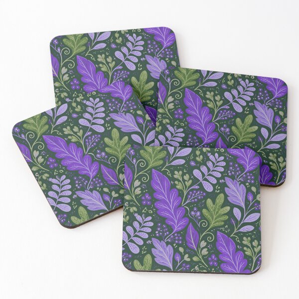 Item preview, Purple and green leaves  designed and sold by Heaven1111.