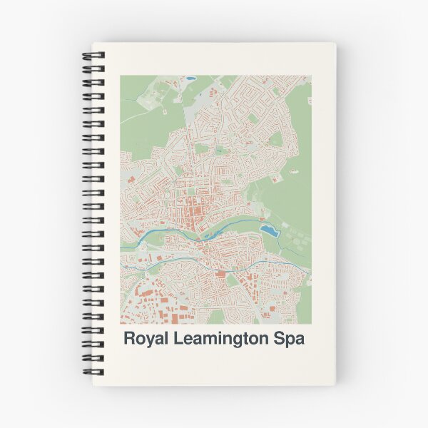 Item preview, Royal Leamington Spa Minimalistic Map Art designed and sold by MapsNerd.