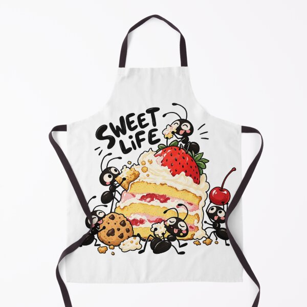 Item preview, Sweet Ant Picnic – Strawberry Cake and Cookie Feast designed and sold by zzz888.