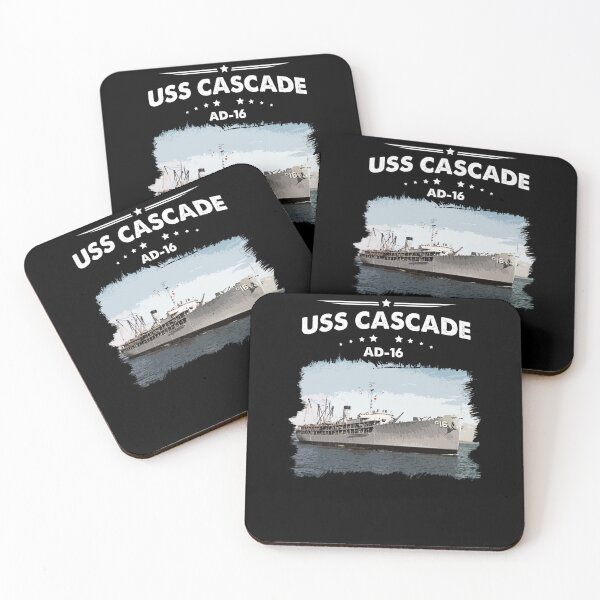 Item preview, USS Cascade, Navy Veteran Mens Gift Idea Husband, Dad, Grandpa, Papa designed and sold by Timeless Bond Designs.