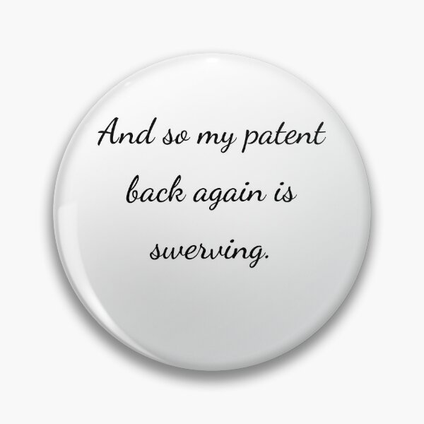 Item preview, “And so my patent back again is swerving.” - handwriting black designed and sold by ariksworld.