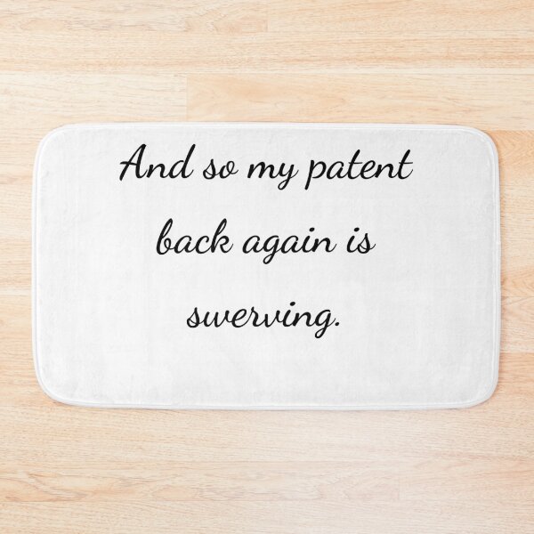Item preview, “And so my patent back again is swerving.” - handwriting black designed and sold by ariksworld.