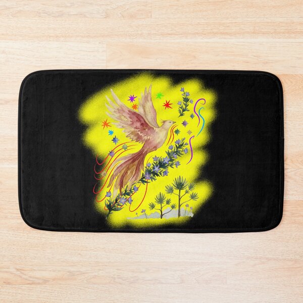 Item preview, Majestic Phoenix in Flight Watercolor Art designed and sold by VriaStudio.