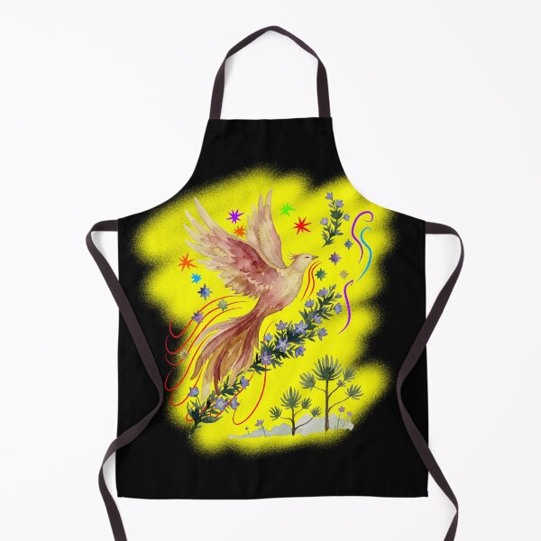 Item preview, Majestic Phoenix in Flight Watercolor Art designed and sold by VriaStudio.