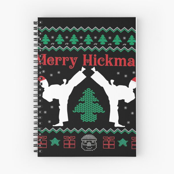 Item preview, Merry Kickmas Funny Martial Arts Holiday Knit designed and sold by VadaDickinson.