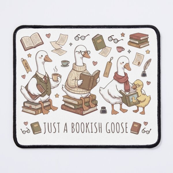 Item preview, Just a Bookish Goose designed and sold by Sed94.