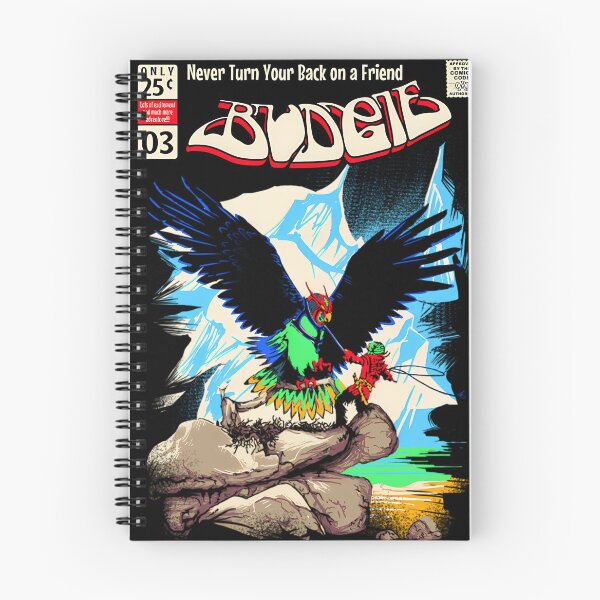 Item preview, Budgie Band, Comic Cover style, Never Turn Back on a Friend designed and sold by OceanTrace.