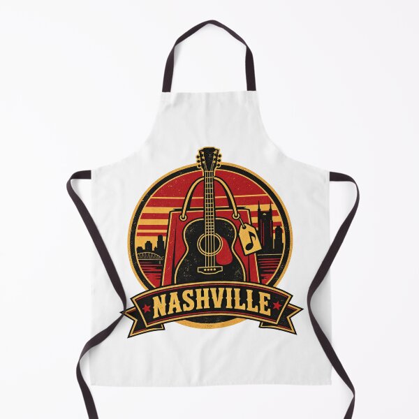 Item preview, Camiseta de Nashville para el Black Friday – Diseño de insignia de compra de guitarra retro designed and sold by Globalcitytees.