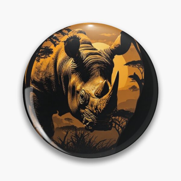 Item preview, The Great Golden Rhinoceros of Africa designed and sold by KinoDesign.