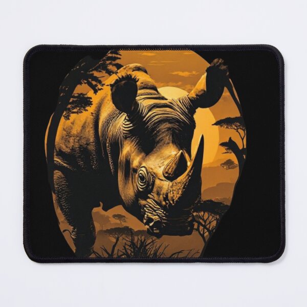 Item preview, The Great Golden Rhinoceros of Africa designed and sold by KinoDesign.