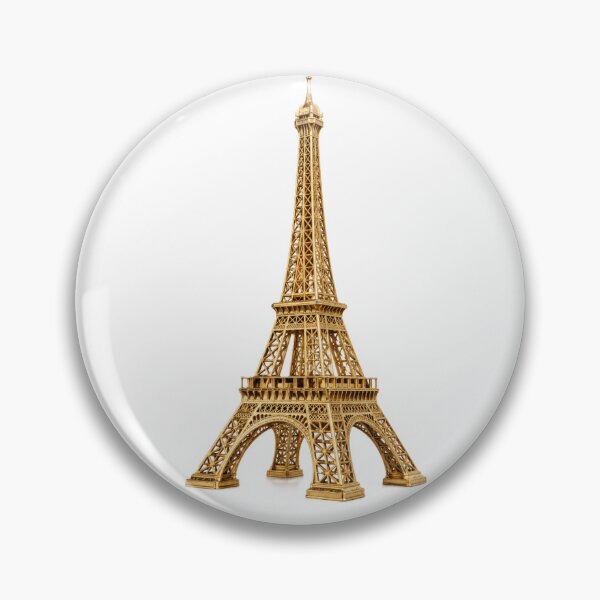 Item preview, Golden Eiffel Tower Paris Luxury Retro Vintage Travel Sticker designed and sold by AstraDrip Studio.