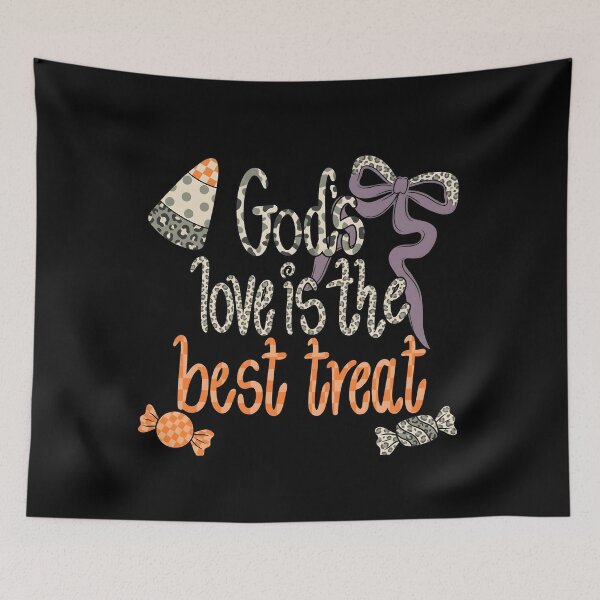Item preview, Christian Halloween Candy Corn Gods Love designed and sold by KroghDs.