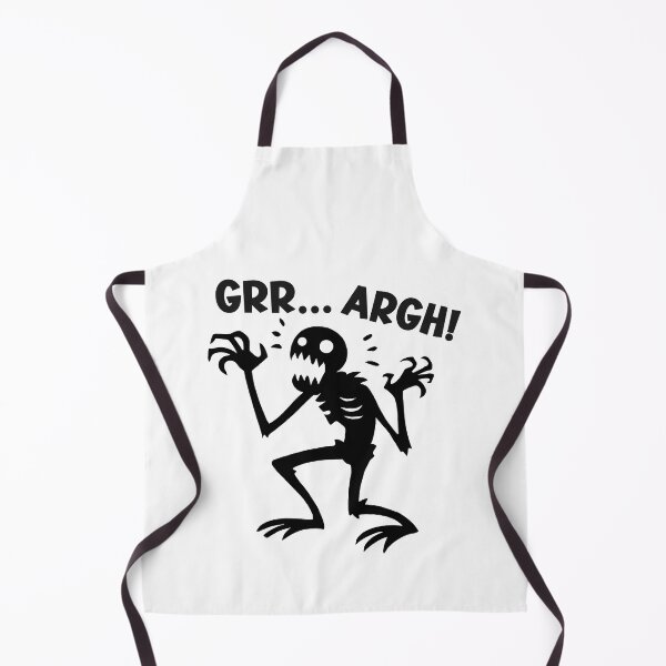 Item preview, Grrr Argh Monster – Funny Retro TV Monster Design designed and sold by EmeraldeaDesign.