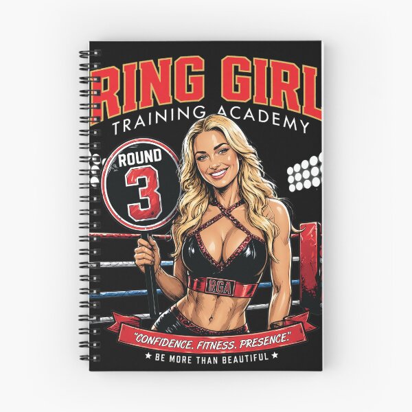 Item preview, Ring Girl Training Academy Retro Combat Sports designed and sold by VadaDickinson.