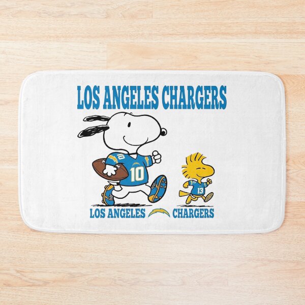 Item preview, Snoopy Los Angeles Chargers Game Day Football Fan Art designed and sold by CaneufeyCip.