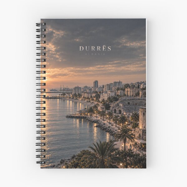 Item preview, Durrës Cinematic Monochrome Coastal Artwork designed and sold by MichaeIRellov.