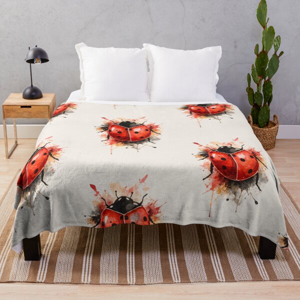 Item preview, Watercolor Ladybug Splash designed and sold by blankTeeShirt.