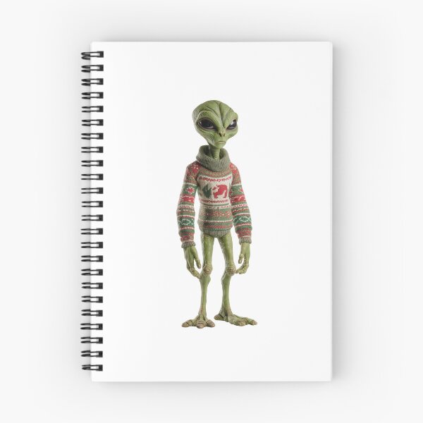 Item preview, Alien in Christmas Sweater designed and sold by LuxChu.