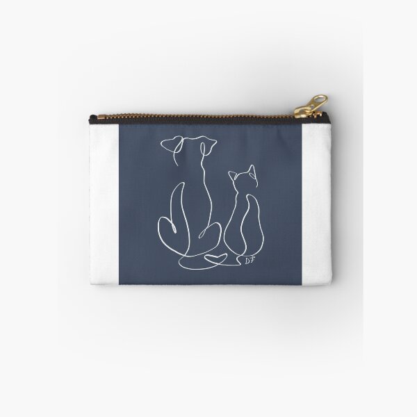 Item preview, Line art dog and cat designed and sold by Sophdraws3.