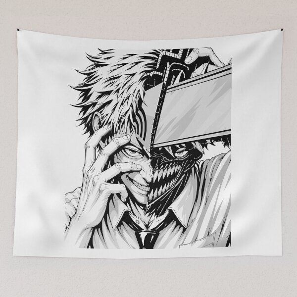 Item preview, Denji Chainsaw Man Fan Art designed and sold by ArtFazza.