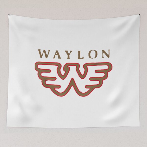 Item preview, Waylon Jennings Official Merchandise  designed and sold by Yahia Mohamed.