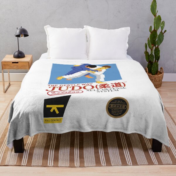 Item preview, Retro 8-Bit Judo Martial Arts Game Art designed and sold by VadaDickinson.