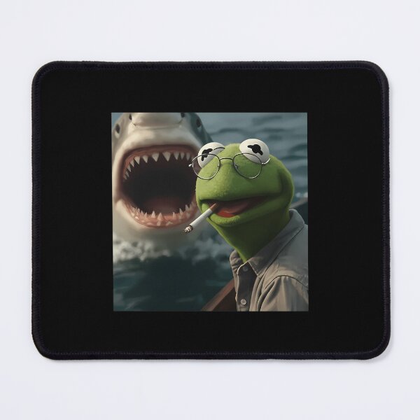 Item preview, Kermit The Frog Smoking Meme designed and sold by Ahcrotin.